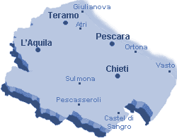 Cartina Regione , Info e Storia della Regione 