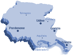 Cartina Regione , Info e Storia della Regione 