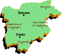 Cartina Regione , Info e Storia della Regione 