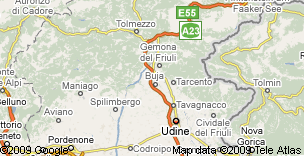 Cartina Friuli Venezia Giulia
