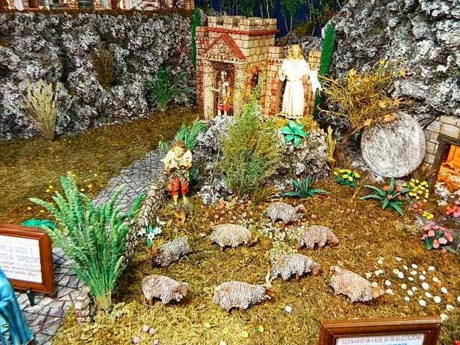 paesaggio Presepe Artistico Poliscenico