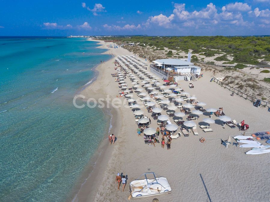 spiaggia Torre San Giovanni Vista Aerea