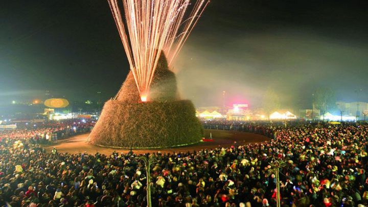 Celebre festa Salento: Focara di Novoli